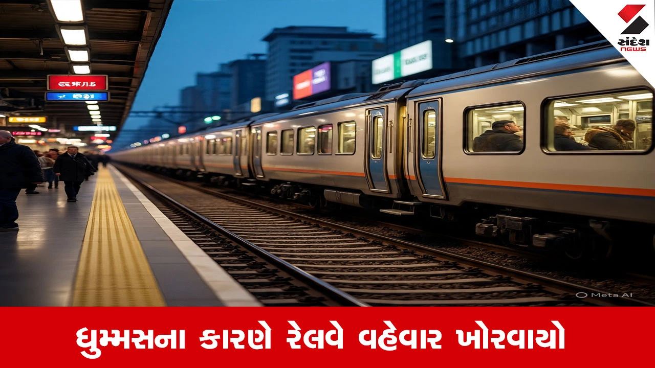 Weather Update: ગાઢ ધુમ્મસે રેલવેની ગતિ થંભાવી, રાજધાની, અમૃત ભારત, હમસફર સહિત 83 ટ્રેન કલાકો મોડી 