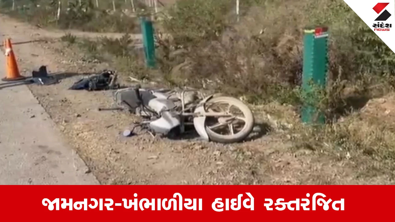 Dwarka News : જામખંભાળીયા હાઈવે પર કાળમુખી કારનો કહેર, હિટ એન્ડ રનમાં ફુવા-ભત્રીજાના કરુણ મોત 