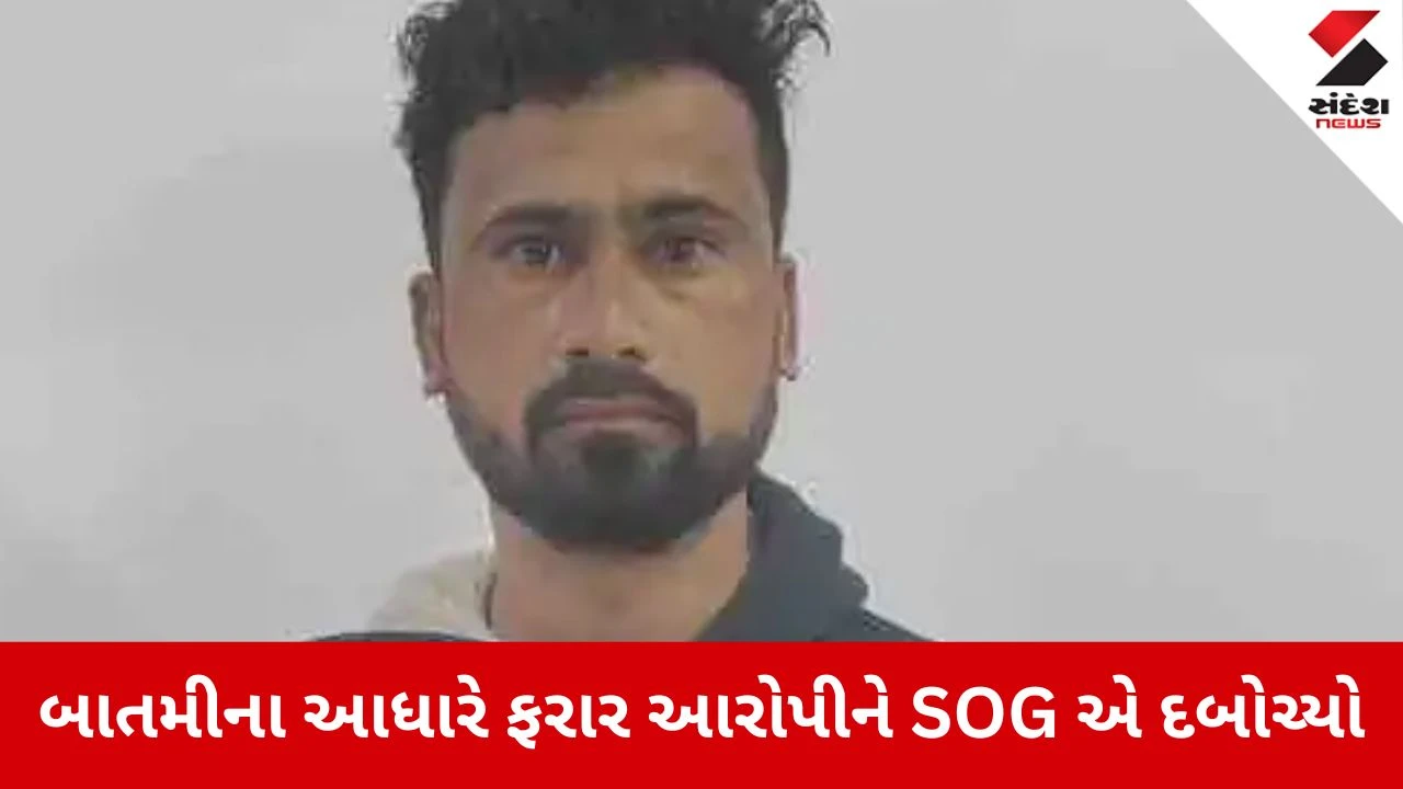 Panchmahal: પ્રોહિબિશન ગુનામાં લાંબા સમયથી ફરાર આરોપી ઝડપાયો 