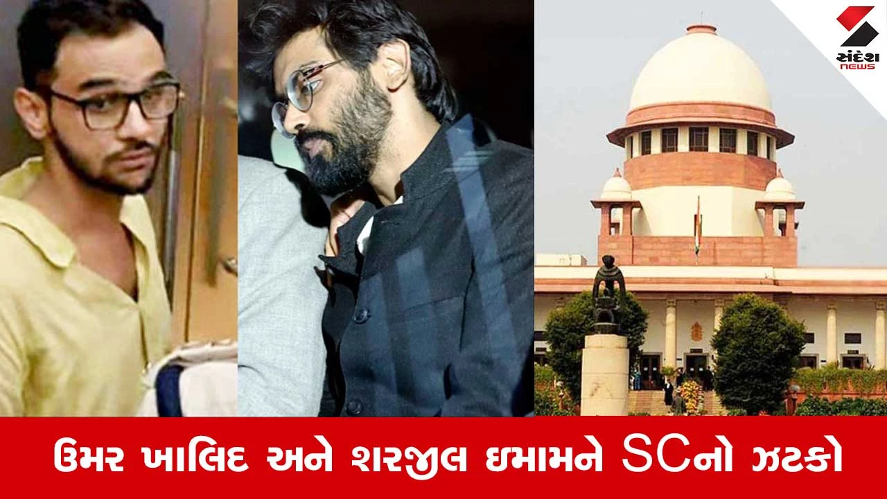 Delhi Riot Case: જેલમાં જ રહેશે ઉમર ખાલિદ અને શરજીલ ઇમામ, SCએ અન્ય 5ને આપ્યા જામીન 