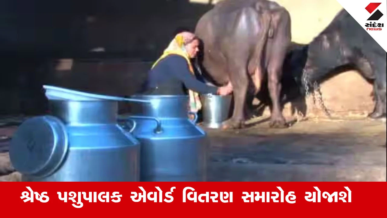 Gandhinagar News : ગાંધીનગર ખાતે આવતીકાલે ‘શ્રેષ્ઠ પશુપાલક એવોર્ડ’ વિતરણ સમારોહ યોજાશે 