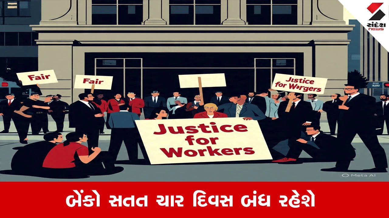 Bank Strike: બેંક કર્મચારી યુનિયનનું દેશવ્યાપી હડતાળની ધમકી, સતત 4 દિવસ બેંક રહેશે બંધ 