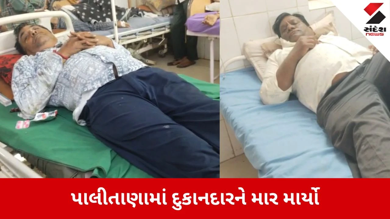 Palitana: ઉધાર કેમ ન આપ્યું? કહીને દુકાનદાર પર હુમલો, બે વ્યક્તિ લોહીલુહાણ 