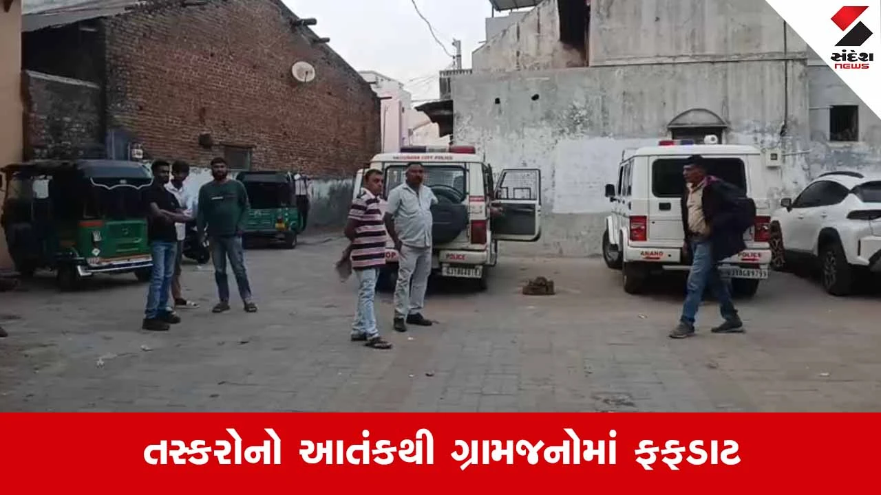 Anand News: સોજીત્રાના કાસોર ગામે મકાનમાંથી રૂ.4 લાખથી વધુની મત્તાની ચોરી 