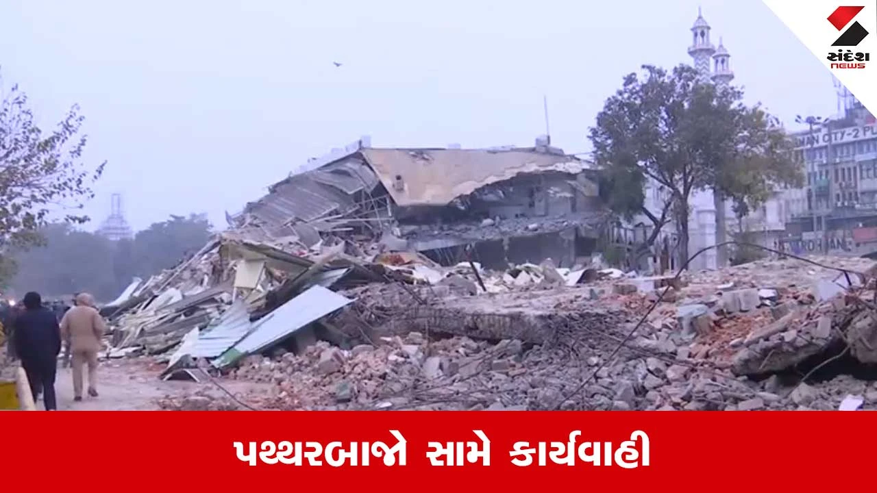 Delhi Turkman Gate Violence: મસ્જિદ પાસે પથ્થરમારા મામલે એક્શન, 10 લોકો પોલીસ કસ્ટડીમાં 