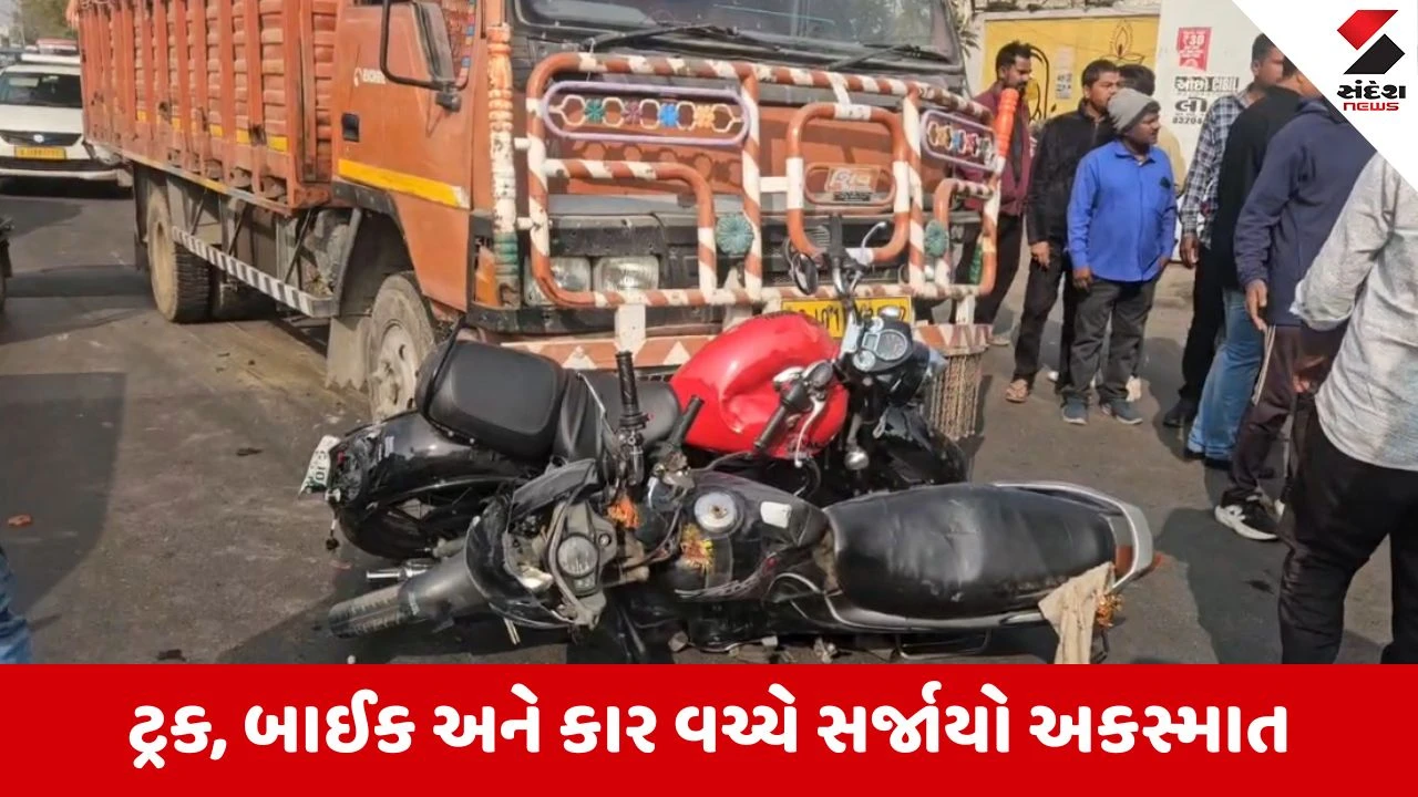 Vadodara માં કાળમુખા ભારદારી વાહનોનો આતંક, 3 કલાકમાં બીજો અકસ્માત, એરપોર્ટ રોડ પર અકસ્માતમાં વૃદ્ધનું મોત 