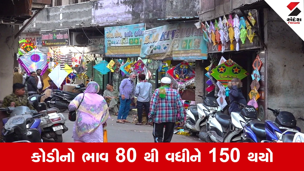 Makar Sankranti 2026 : ઉત્તરાયણ પર મોંઘવારીનો આકાશી પેચ, પતંગના ભાવમાં 30%નો તોતિંગ ઉછાળો 