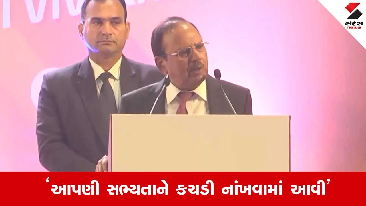 NSA Ajit Doval: આપણા મંદિરો લૂંટાઇ ગયા અને આપણે.. NSA અજીત ડોભાલે યુવાઓને કર્યુ સંબોધન 