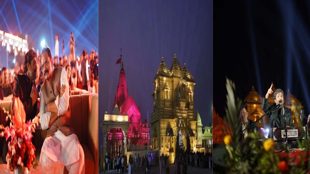 'સોમનાથ સ્વાભિમાન પર્વ', સાગર અને સંગીતના ત્રિવેણી સંગમમાં ભક્તિના રંગે રંગાયા શ્રદ્ધાળુઓ 
