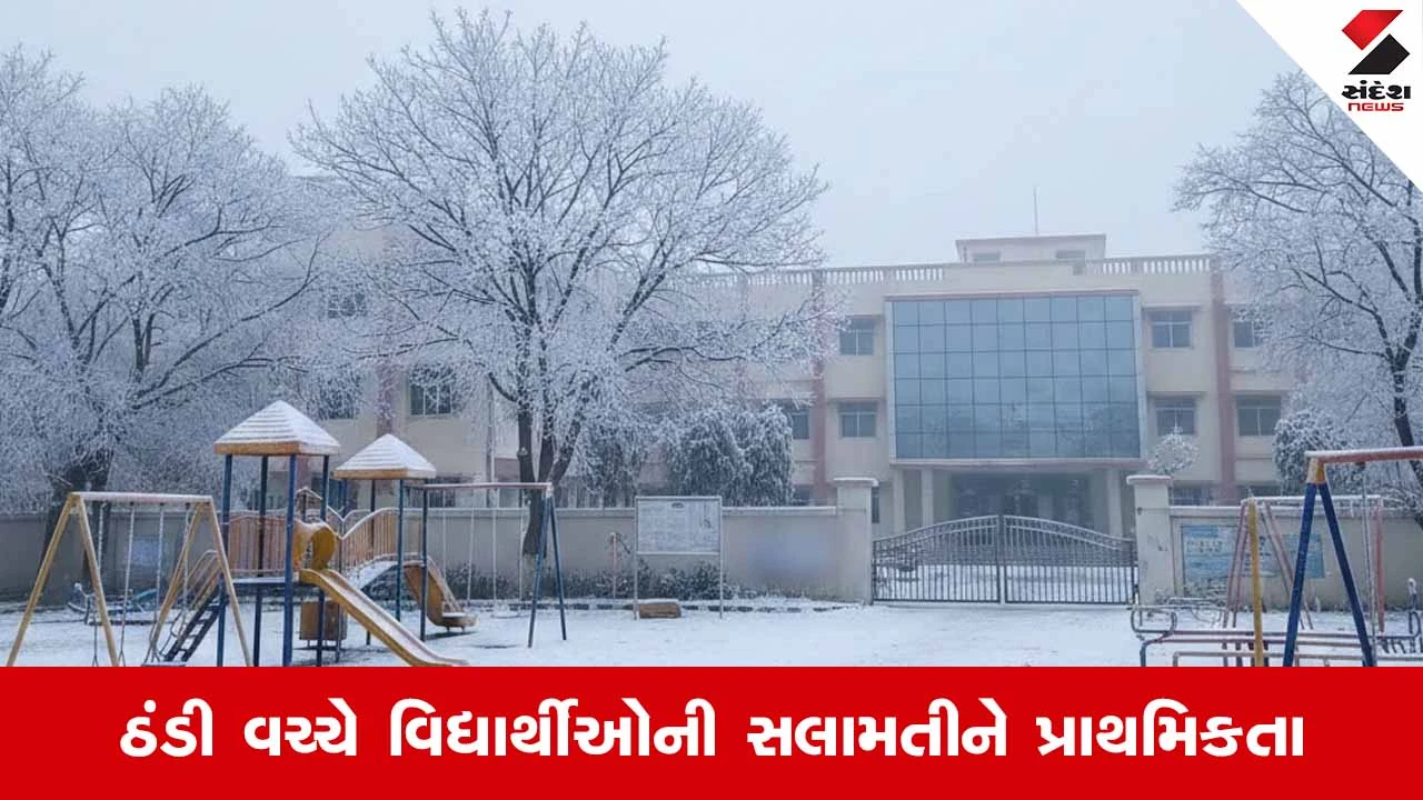 India : કડકડતી ઠંડીનો પ્રભાવ, નોઈડામાં ધોરણ 8 સુધીની શાળાઓ 15 જાન્યુઆરી સુધી બંધ 