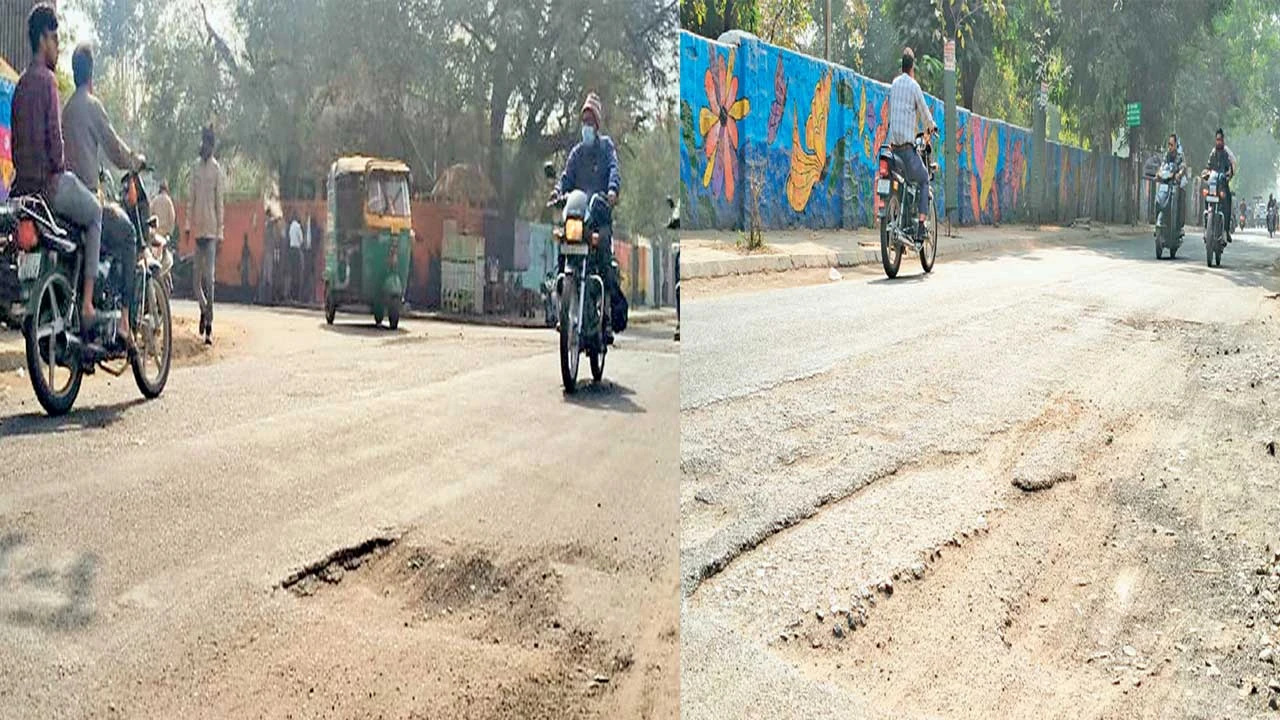 Surendranagar: મુખ્ય કચેરીઓ પાસેના જ રસ્તા બેહાલ 