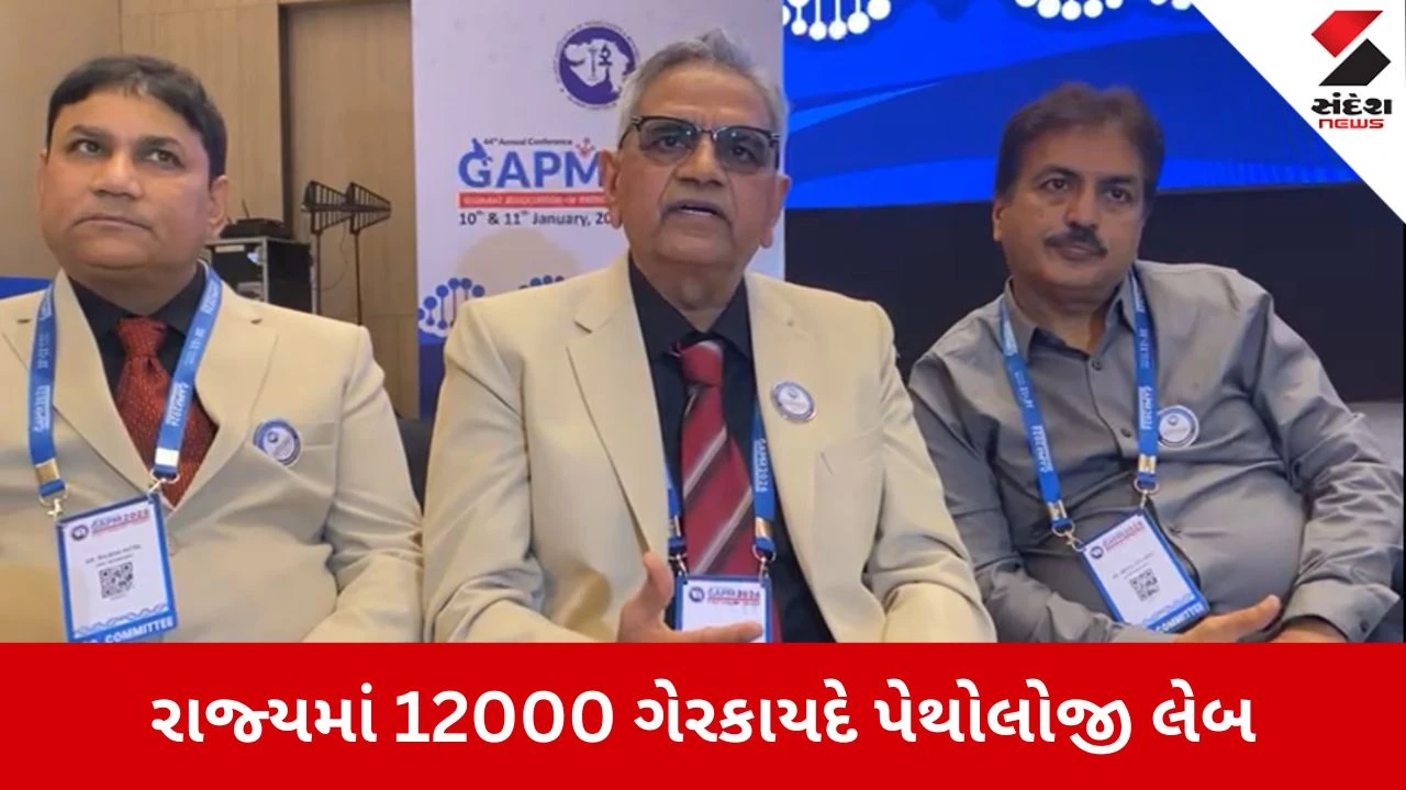 Ahmedabad News: ગેરકાયદે પેથોલોજી લેબનો રાફડો, GAPM કોન્ફરન્સમાં ચોંકાવનારો દાવો 
