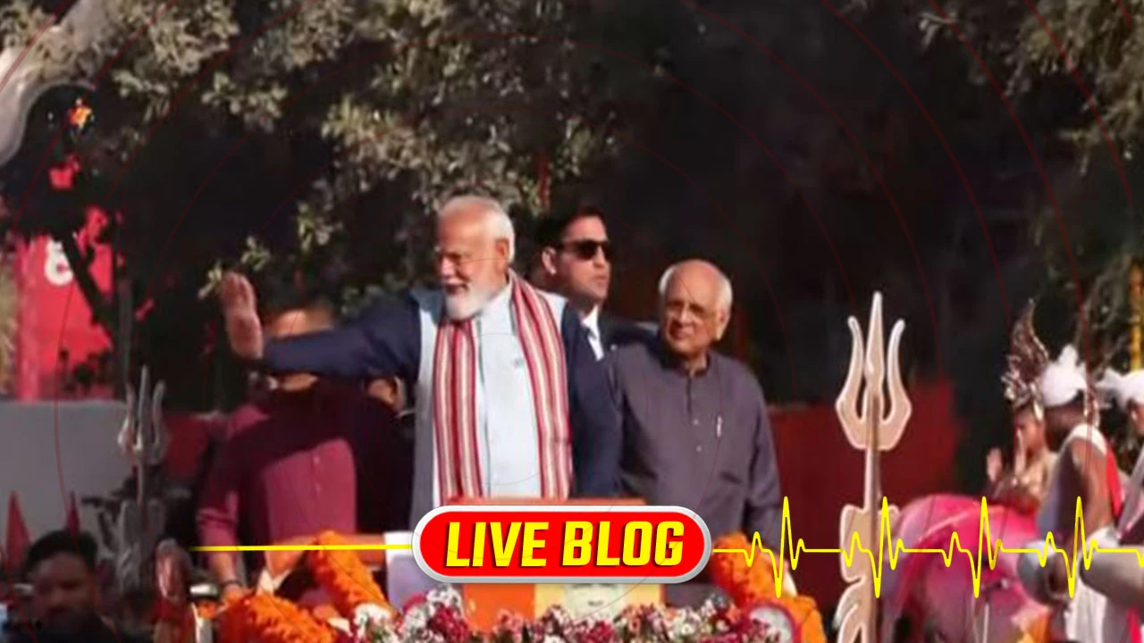 Gujarat Latest News Live : PM નરેન્દ્ર મોદીની 108 અશ્વ સાથેની શોર્યયાત્રા શરૂ 