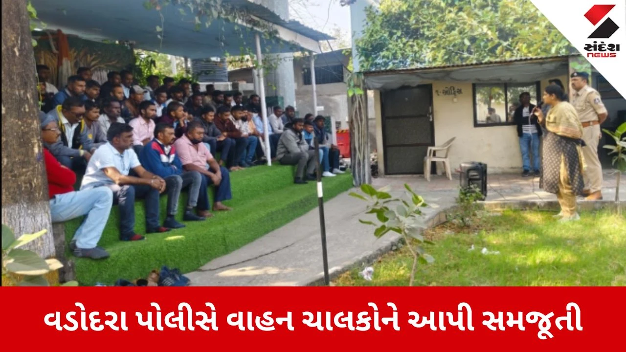 Vadodara News: પોલીસે એક જ મહિનામાં 138 ભારદારી વાહનો ડિટેઇન 