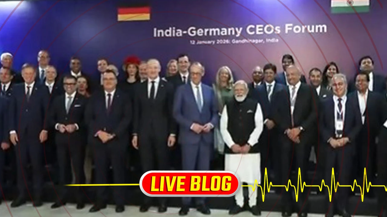 Gujarat Latest News Live : ભારત અને જર્મની વચ્ચે દ્વિપક્ષીય બેઠક, તાજેતરમાં બંને દેશોએ ભાગીદારીના 25 વર્ષ પૂર્ણ કર્યા છે 