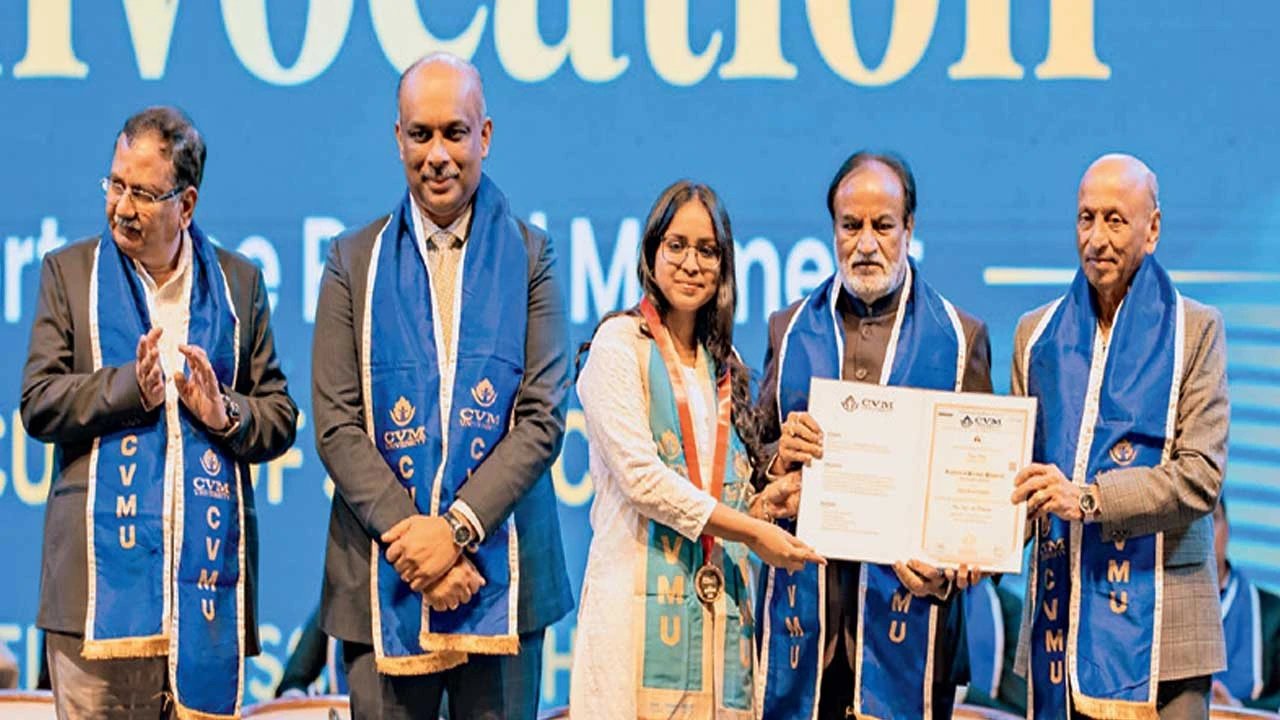Anand: CVM યુનિવર્સિટીનો તૃતીય પદવીદાન સમારોહ યોજાયો 