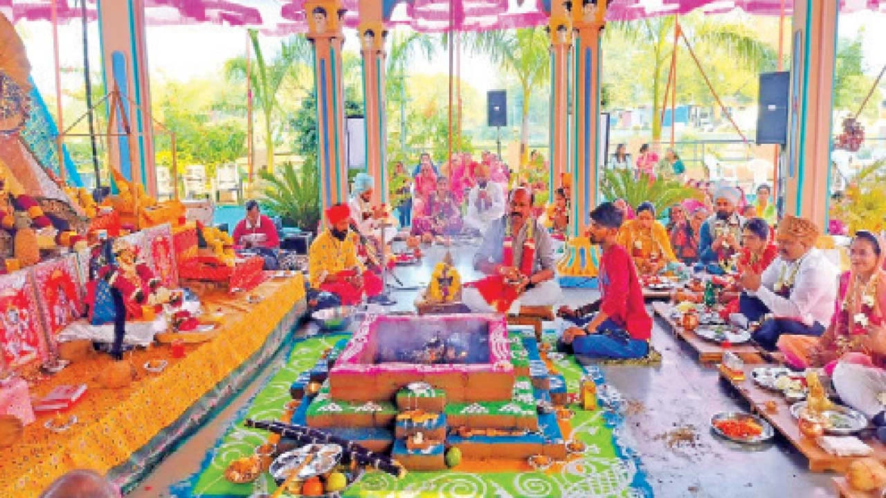 Padra:પીપળી ગામે નાગણેશ્વરી માતા મંદિરનો 15મો પાટોત્સવ ઉજવાયો 