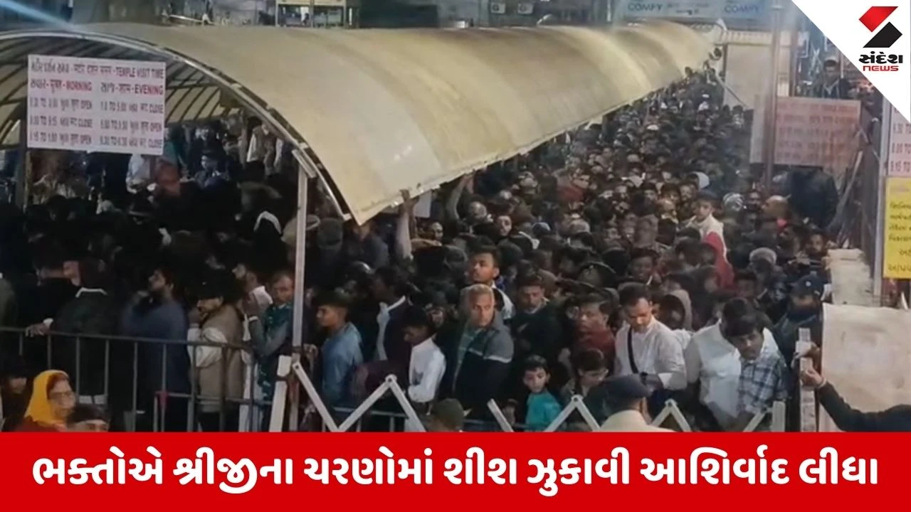 Dwarka: મકરસંક્રાંતિના પર્વે ભક્તોની ભીડ, વહેલી સવારથી દર્શન માટે ભક્તોની લાંબી કતારો 