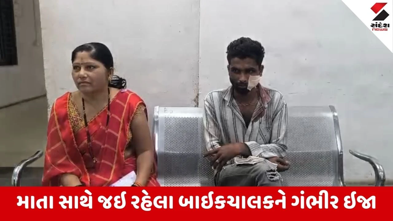Suratના પાંડેસરામાં પતંગની દોરીથી બાઈકચાલક ગંભીર રીતે ઘાયલ, યુવકને મોઢાના ભાગે 20થી વધુ ટાંકા આવ્યા 