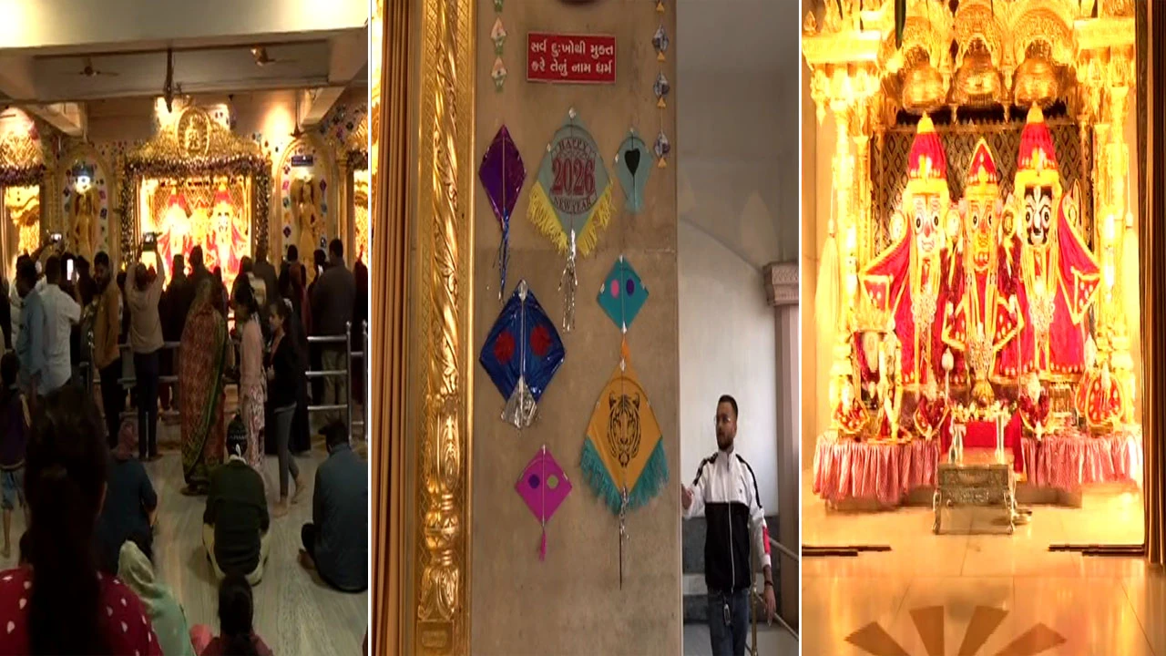 Ahmedabad News : જગન્નાથ મંદિરમાં ઉત્તરાયણની રોનક, પતંગ અને ફિરકીઓ વચ્ચે બિરાજ્યા ભગવાન જગન્નાથ 