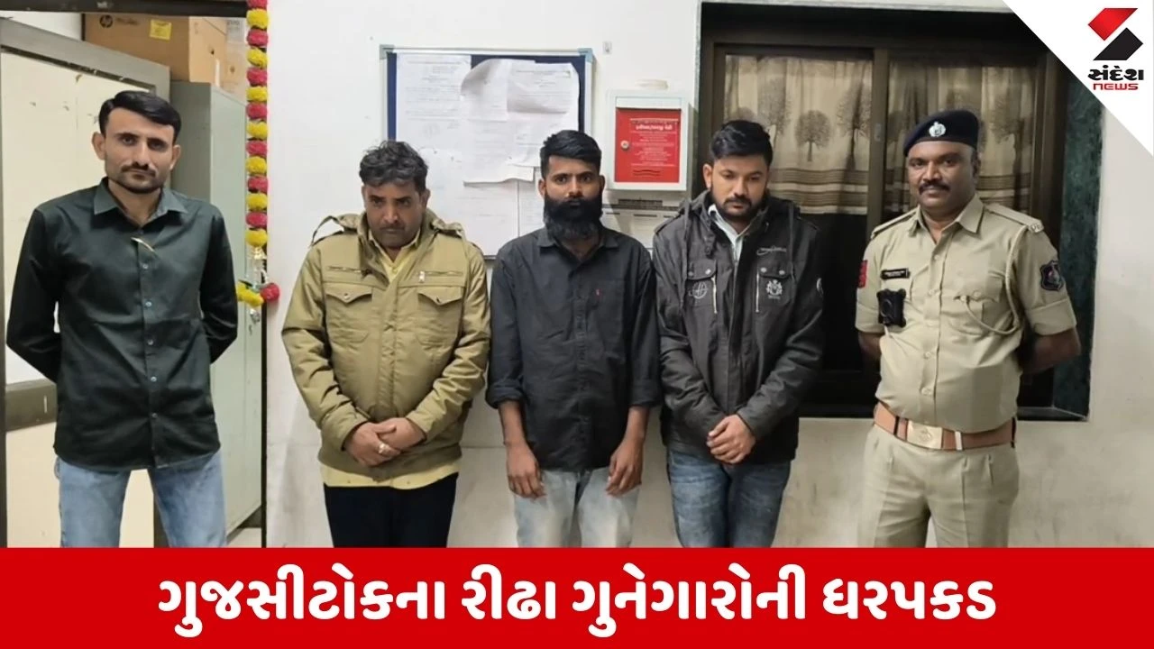 Junagadh: બંગલા ગેંગના 3 આરોપી ઝડપાયા, પોલીસ પર જ ફાયરિંગ કરી નાસી છૂટવાની ખતરનાક યોજના હતી, પાંચ હથિયારો અને 96 કાર્ટીસ જપ્ત 