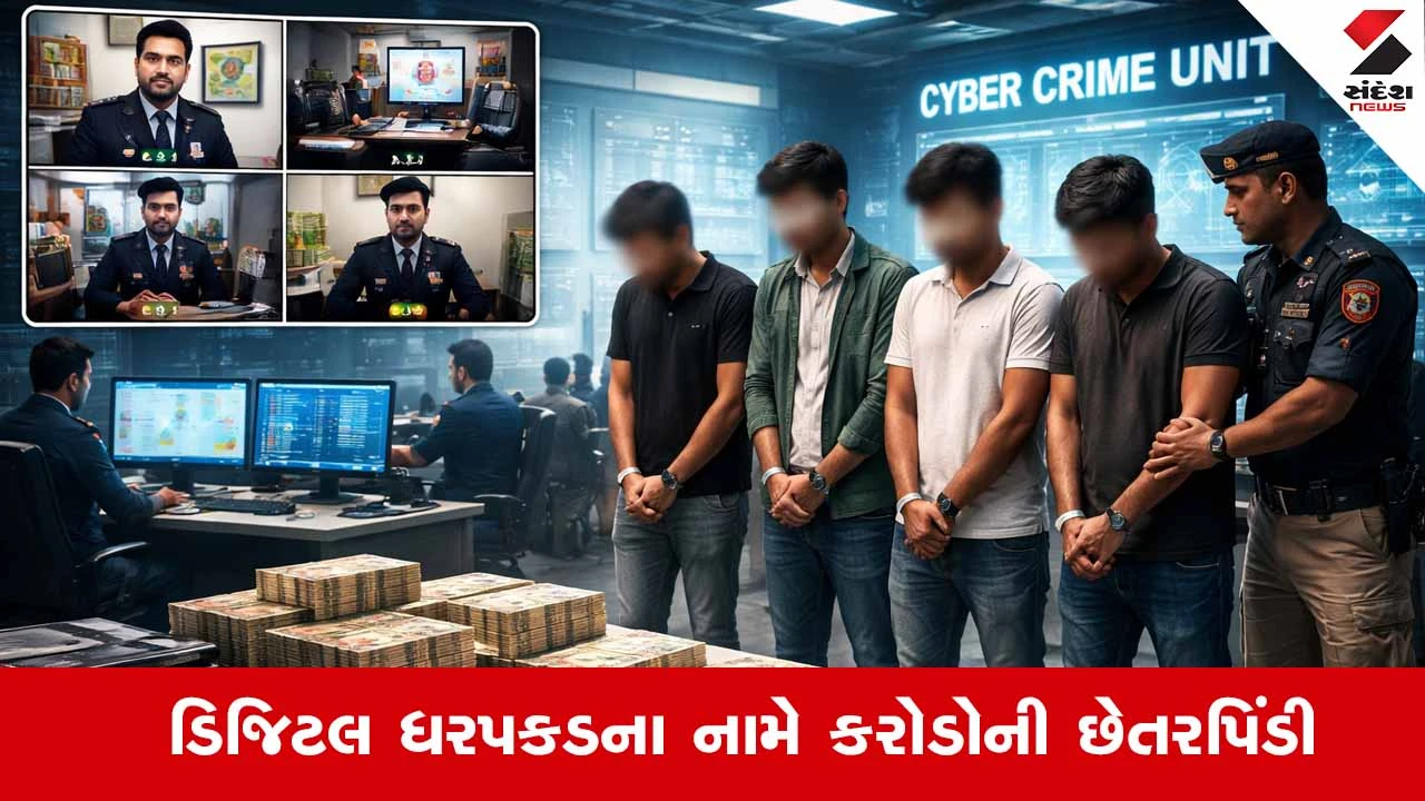Digital Arrest Scam: CBI અધિકારી બની વૃદ્ધને ડરાવ્યો, ₹2.19 કરોડની ઠગાઈ 