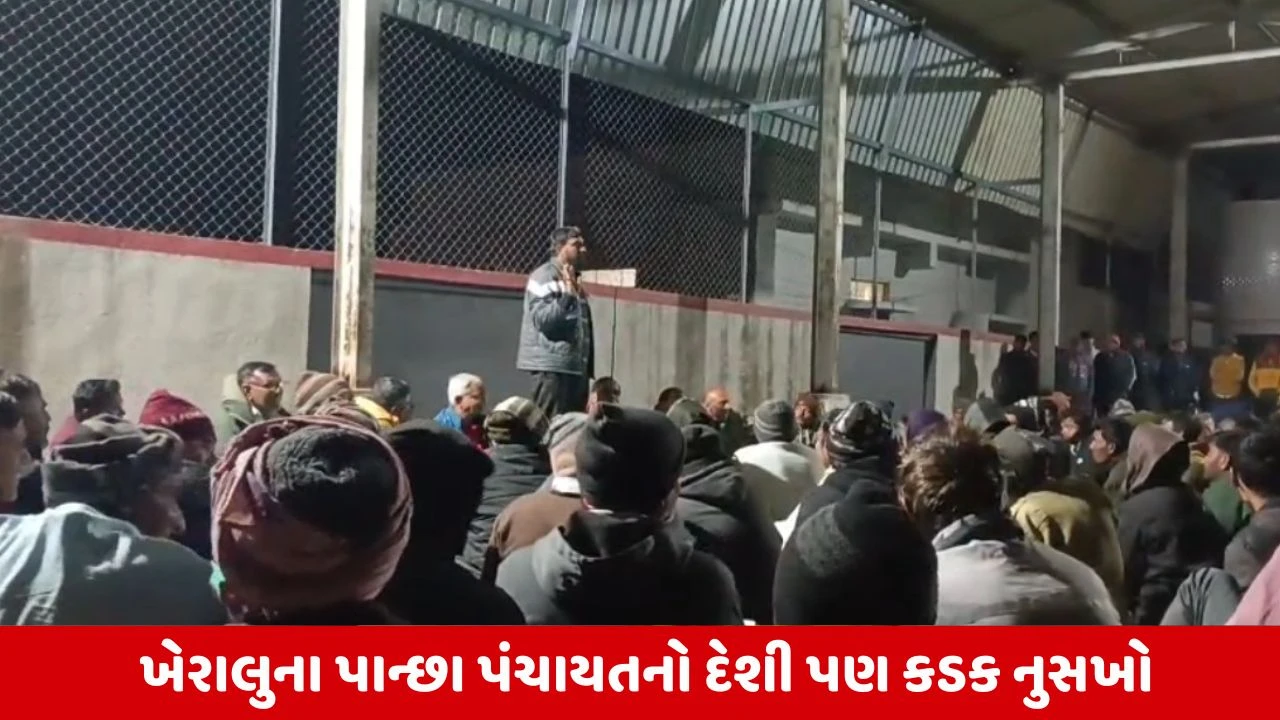 Mehsana: પાન્છાનો પાંજરા પ્રયોગ, દારૂડિયાઓ માટે ગામ વચ્ચે જેલ જેવી સજા! 