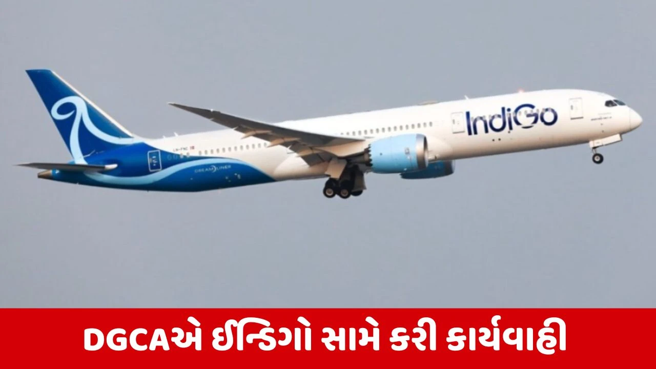 DGCAએ ઈન્ડિગો એરલાઈન્સને ફટકાર્યો 22 કરોડ રૂપિયાનો દંડ, CEOને આપી ચેતવણી 
