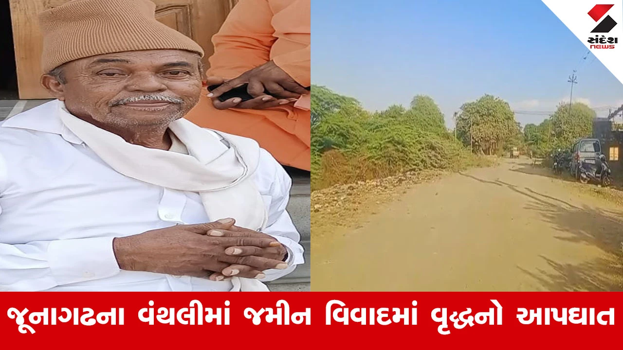 Junagadh News : જૂનાગઢના વંથલીમાં જમીન પચાવી પાડવાના ત્રાસથી વૃદ્ધે કર્યો આપઘાત, અઢી વીઘા જમીન માટે કાકાના દીકરાએ ત્રાસ આપ્યો હોવાનો આક્ષેપ 
