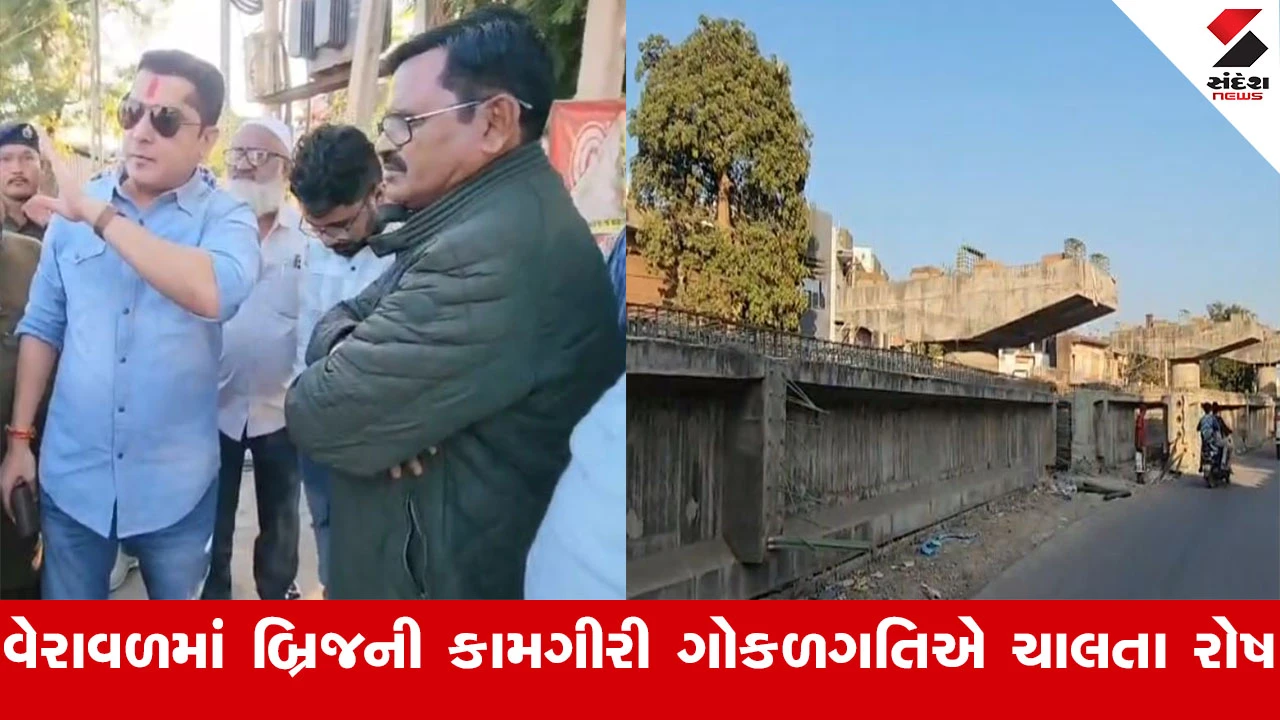 Gir Somnath News : વેરાવળમાં બ્રિજની કામગીરી ગોકળગતિએ ચાલતા MLA અકળાયા, એન્જિનિયરને કહ્યું, 24 વર્ષની રાજનીતિમાં કેટલાય એન્જિનિયર આવીને ગયા 