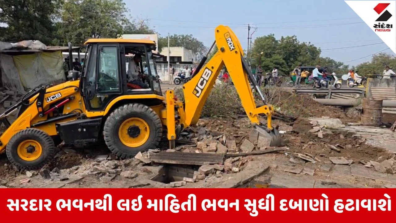 Nadiadમાં પાણી ભરાવાની સમસ્યાથી નાગરિકોને છૂટકારો મળશે, કાંસ પરના દબાણો હટાવવાની કામગીરી પૂરજોશમાં 