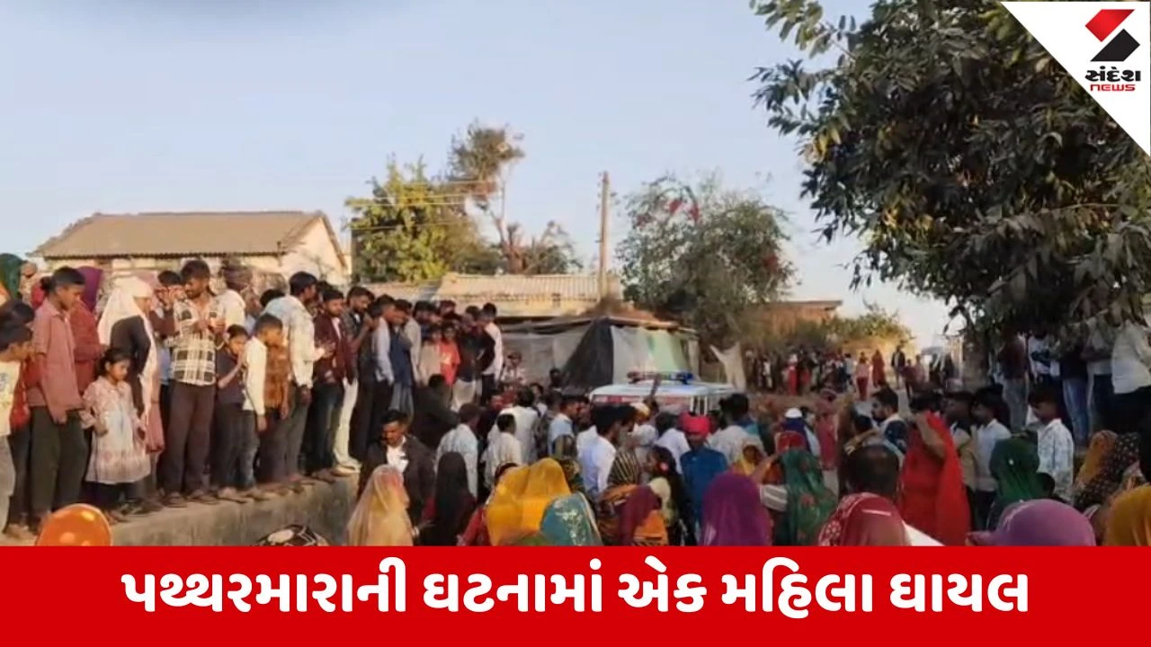 Mehsana : સતલાસણાના બેડસ ગામે વરઘોડામાં બબાલ, ગામમાં બેન્ડવાજા વગાડવા, વરઘોડાને લઇ બબાલ થયા બાદ પથ્થરમારો 