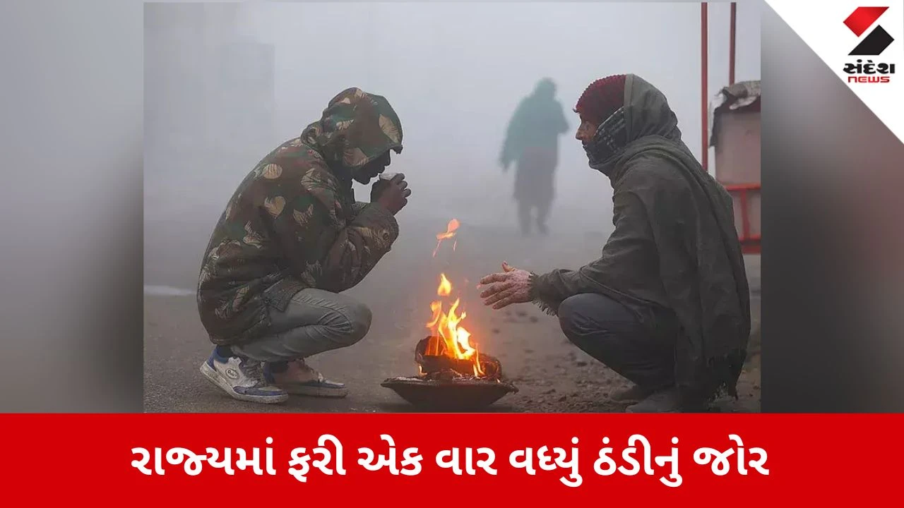 Weather Update: ઠંડીમાં ઠુઠવાયું ગુજરાત, જાણો કયા કેટલું તાપમાન નોંધાયું? 