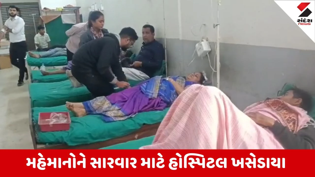 ભાભરમાં લગ્ન પ્રસંગમાં ભમરાંના હુમલાથી અફરાતફરી, મહેમાનોને ડંખ માર્યા.