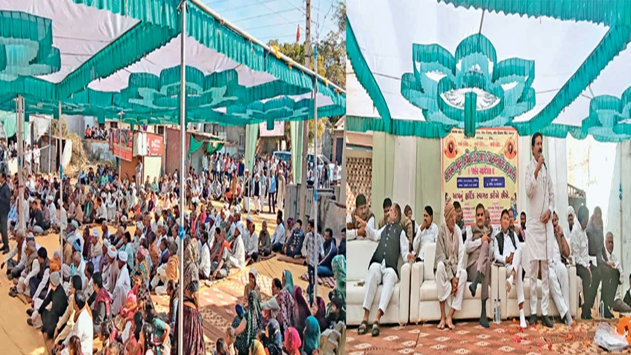 Patan: ચાણસ્મા તાલુકાના ઈટોદા ગામે ઠાકોર સમાજની બેઠક મળી : બંધારણ ઘડાયું 