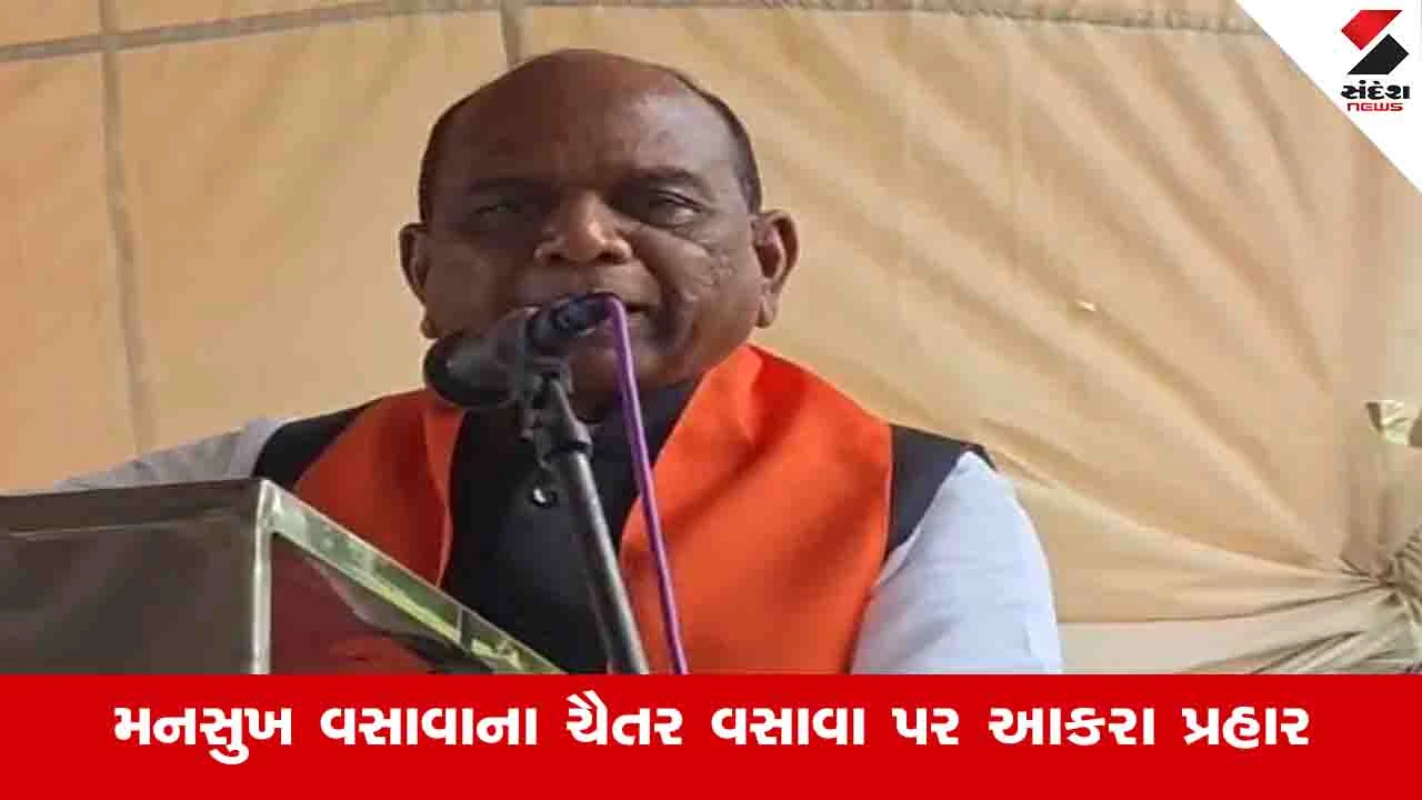Bharuch News : ભાજપના સાંસદ મનસુખ વસાવાએ આપના ધારાસભ્ય ચૈતર વસાવાને લુખ્ખા કહ્યા 