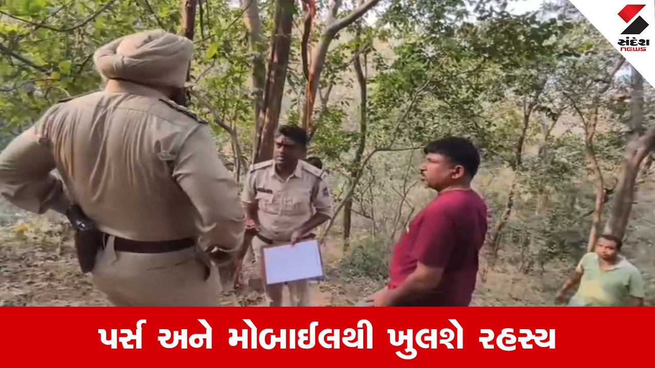 વલસાડ: પારનેરા ડુંગરમાંથી લટકતી લાશ મળી, પોલીસે તપાસ શરૂ કરી; FSL ટીમની મદદ લેવાઈ.