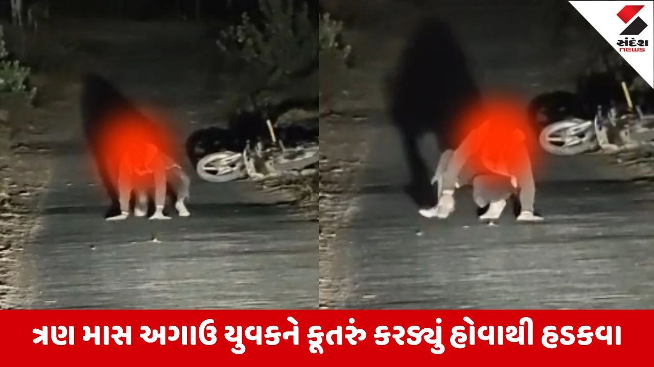 Banaskantha : પાલનપુર નજીકના ગામમાં યુવકમાં હડકવાના લક્ષણો દેખાતા મચ્યો હડકંપ, યુવકને દોરડાથી બાંધી હોસ્પિટલ ખસેડાયો 
