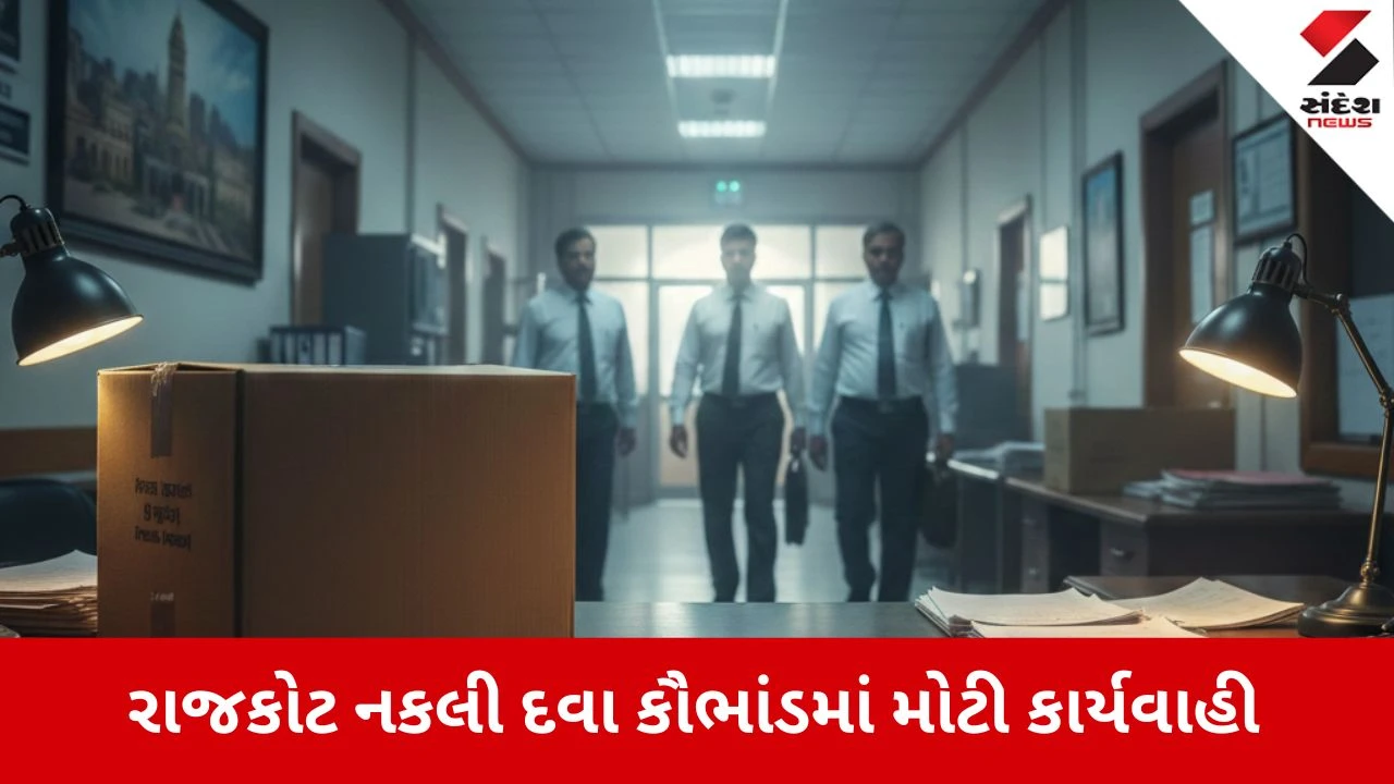 Rajkot News: નકલી દવા કૌભાંડમાં મોટી કાર્યવાહી, ઉચ્ચ અધિકારીઓની સામૂહિક બદલીના આદેશ 