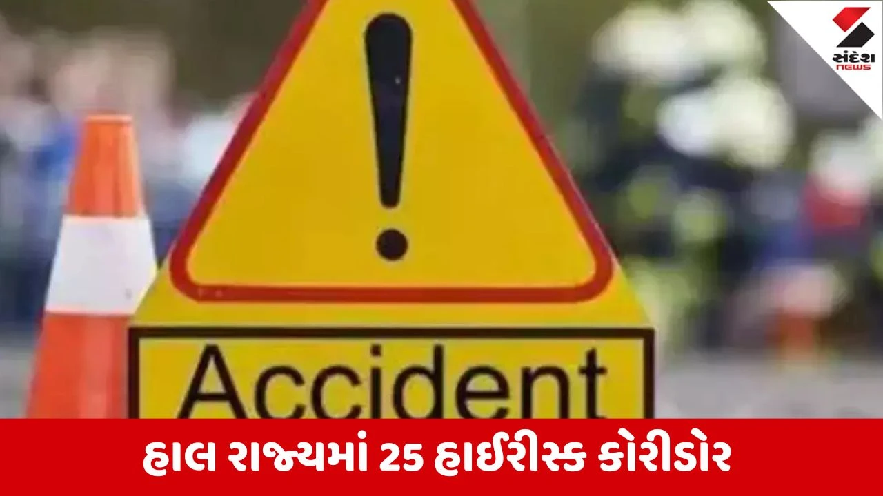 Gandhinagar : ગુજરાતમાં 2025માં 7889 લોકોએ અકસ્માતમાં જીવ ગુમાવ્યા, એક વર્ષમાં અકસ્માતના ભોગ બનેલાની સંખ્યા 2 ટકા વધી 