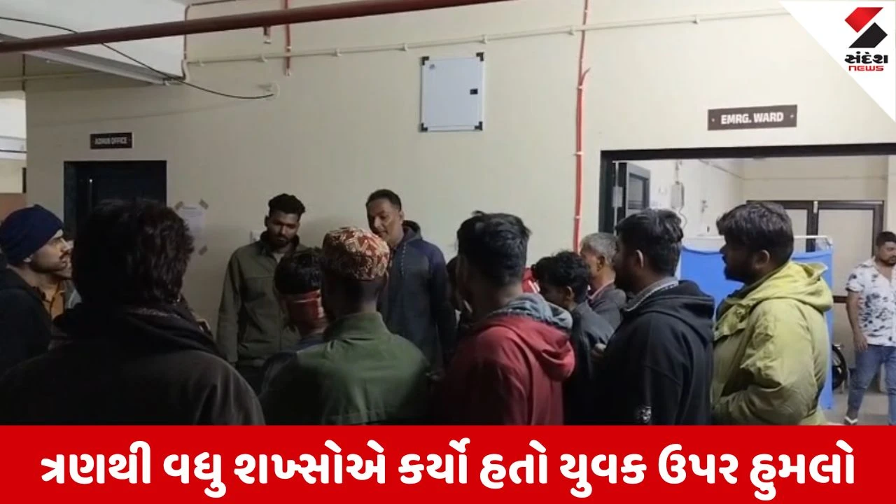 જુનાગઢના વંથલીમાં પ્રેમ પ્રકરણમાં યુવકની તીક્ષ્ણ હથિયારથી હત્યા, એક ઘાયલ; પોલીસ તપાસ શરૂ.