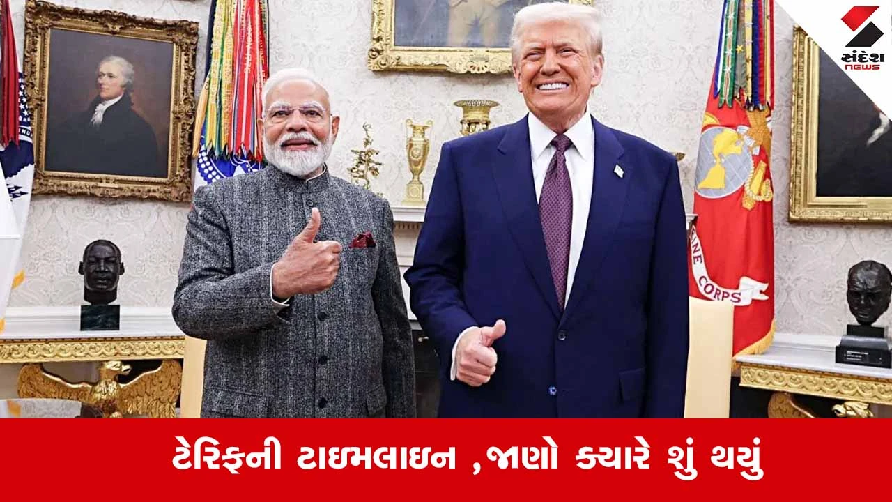 21 દિવસમાં પૂર્ણ થયેલ ભારત-અમેરિકા વેપાર કરારની સમયરેખા.