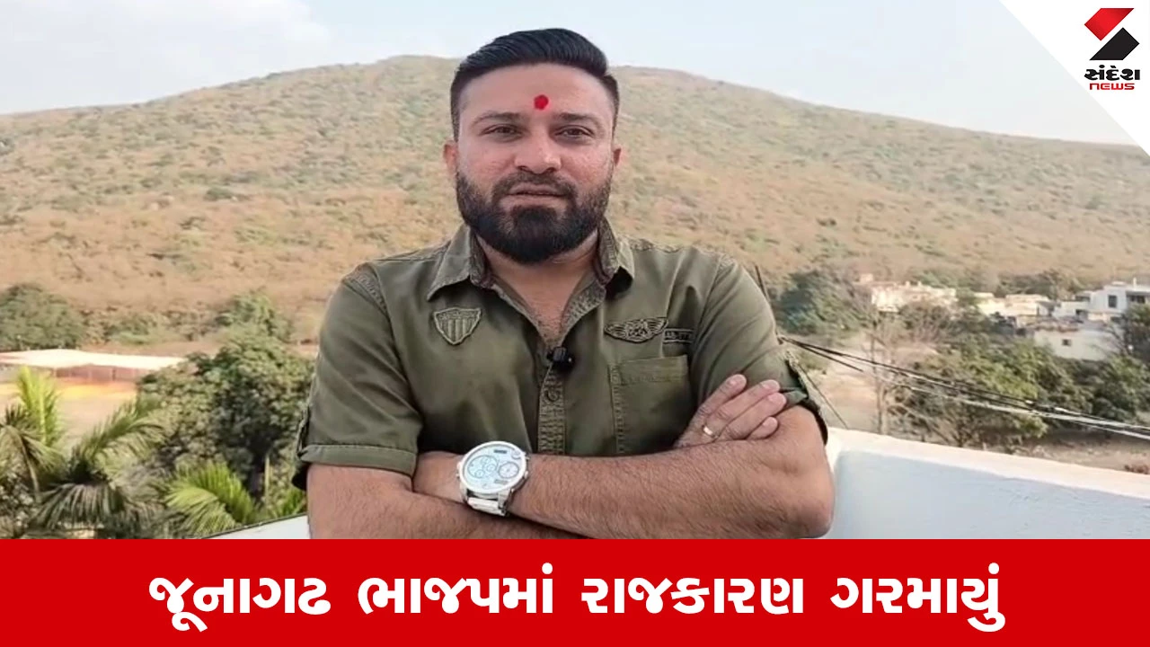 Junagadh ભાજપમાં ભડકો, યુવા મોરચાના પૂર્વ ઉપપ્રમુખ તેજસ જોષીએ સંગઠન સામે ખર્ચ્યો બળાપો