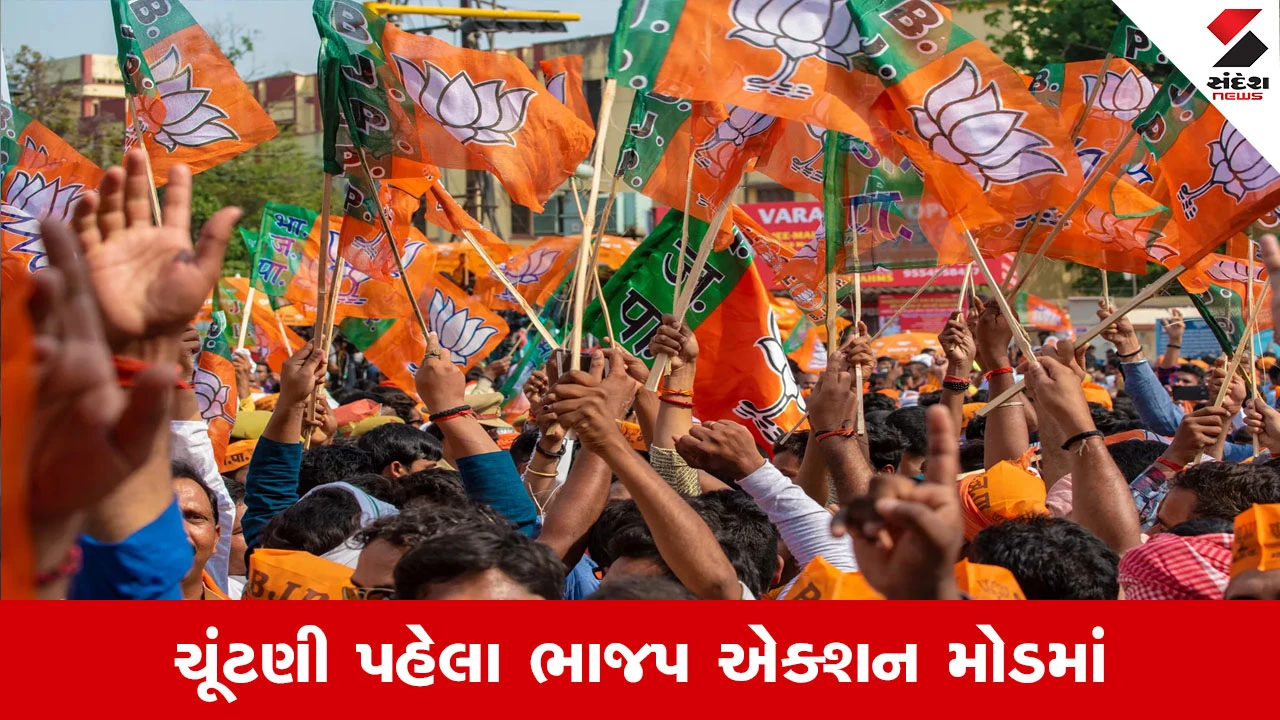 Ahmedabad News : ભાજપનું સંગઠન પર્વ, મહીસાગર, અરવલ્લી અને ભાવનગર જિલ્લાના નવા માળખાની જાહેરાત 