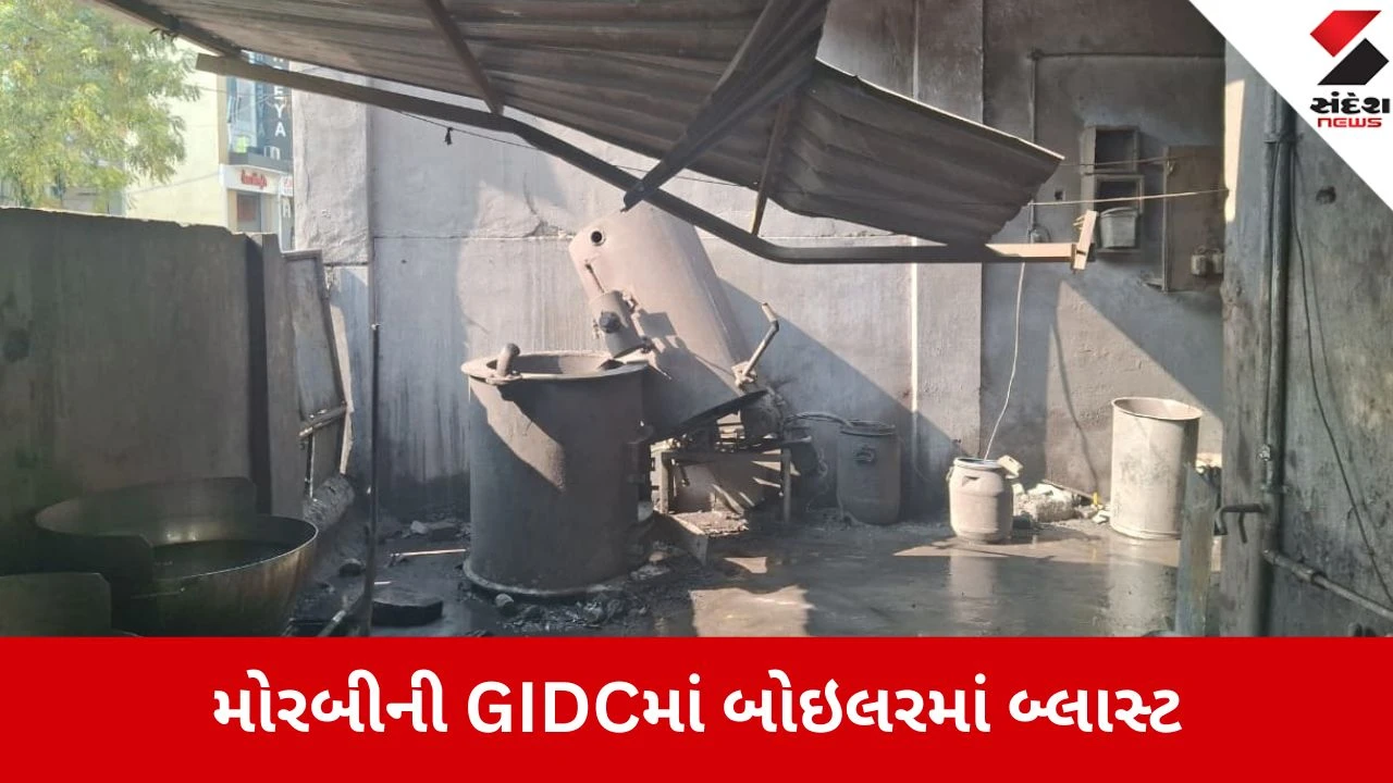 Morbi: GIDCમાં દૂધ ગરમ કરવાના બોઇલરમાં ધડાકો, ઓવરહિટીંગના કારણે બ્લાસ્ટમાં શ્રમિક દાઝ્યો 