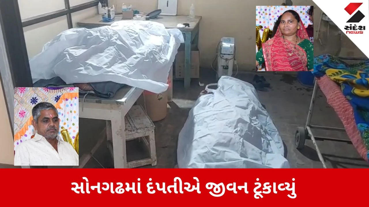 Bhavnagar News: સોનગઢમાં દંપતીએ ગળાફાંસો ખાઈ જીવન ટૂંકાવ્યું 
