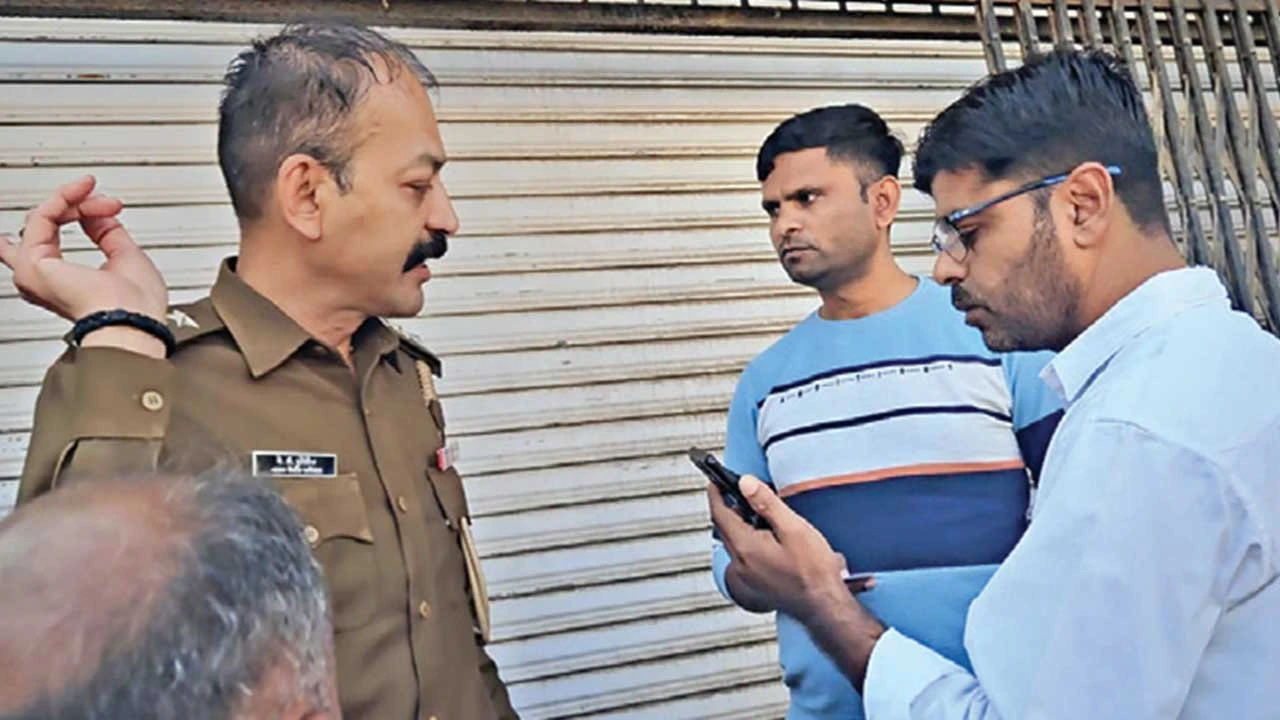 Surendranagar: ધ્રાંગધ્રા શહેરના કલબ રોડ ઉપર દુકાનમાં રિનોવેશન મામલે બખેડો 