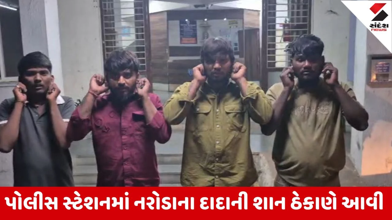 અમદાવાદ: નરોડાના દાદાઓએ પોલીસ સમક્ષ માફી માંગી, યુવકને રિક્ષામાં માર માર્યો. VIDEO વાયરલ થયો.