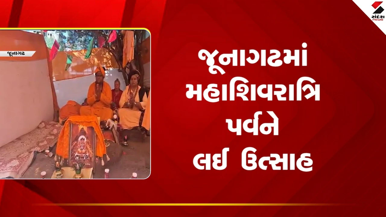 Junagadhમાં મહાશિવરાત્રિ પર્વને લઈ ભકતોમાં ઉત્સાહ, મેળાના ત્રીજા દિવસે શ્રદ્ધાળુઓનો ધસારો, જુઓ Video 