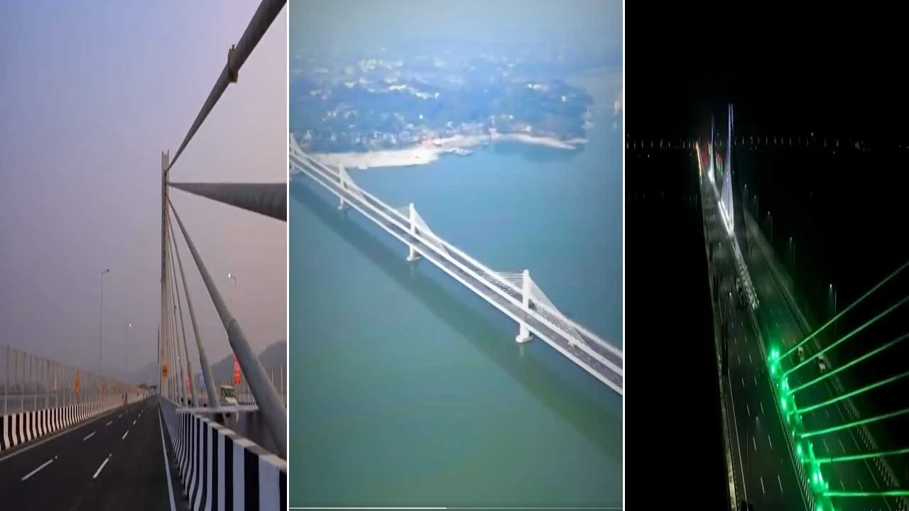 બ્રહ્માપુત્રા નદી પર 6 લેન Kumar Bhaskar Varma બ્રિજ તૈયાર